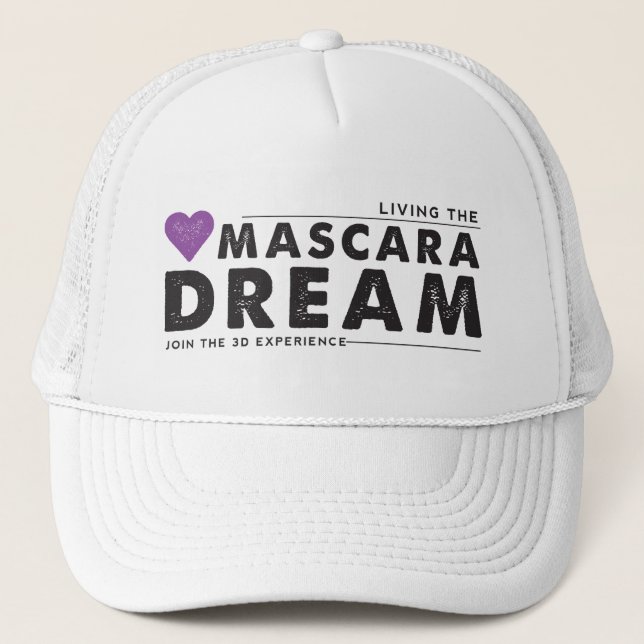 Bo hatten för stil för Mascaradrömlastbilsförare Truckerkeps (Framsida)