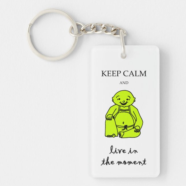 Bo i ögonblicket nyckelring (Framsidan)