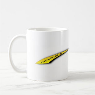 Bo i rusabanermuggen - med rusa kor kaffemugg