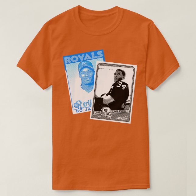 Bo Jackson Rookie T Shirt (Design framsida)
