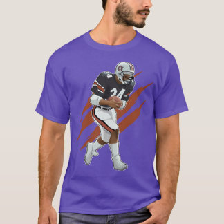 Bo Jackson Running Bold #34 Claw T Shirt