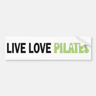Bo kärlek Pilates! Original- design! Bildekal