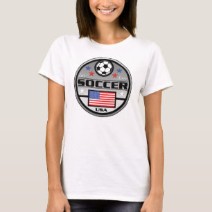 Bo kärlekfotboll Amerika Tee Shirt