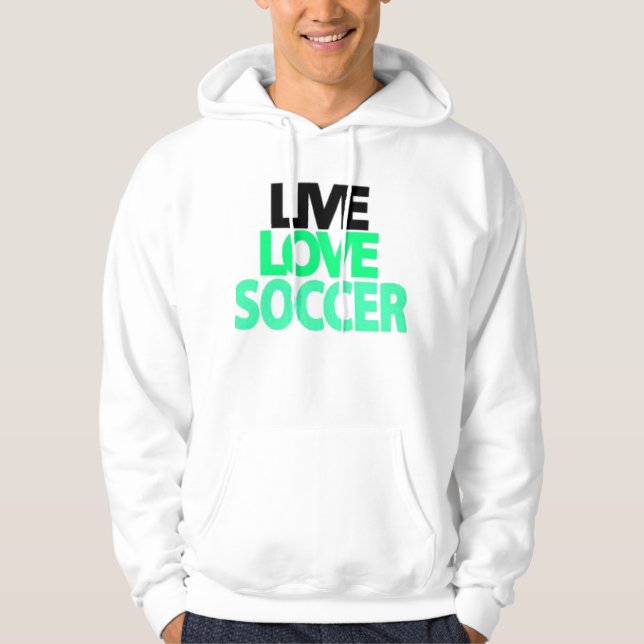 Bo kärlekfotboll sweatshirt (Framsida)