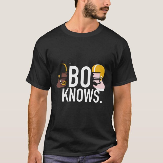 Bo Knows T Shirt (Framsida)