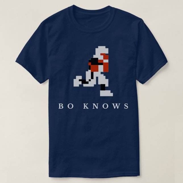 Bo Knows T Shirt (Design framsida)