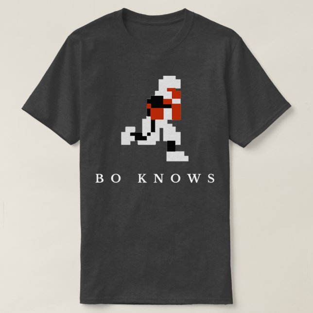 Bo Knows T Shirt (Design framsida)