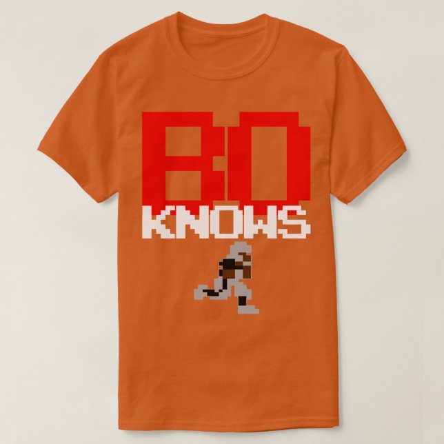 BO KNOWS TECMO 1 T SHIRT (Design framsida)
