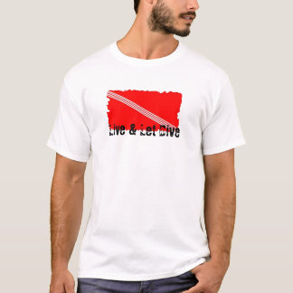 Bo & låt dyk röd T Tee Shirt