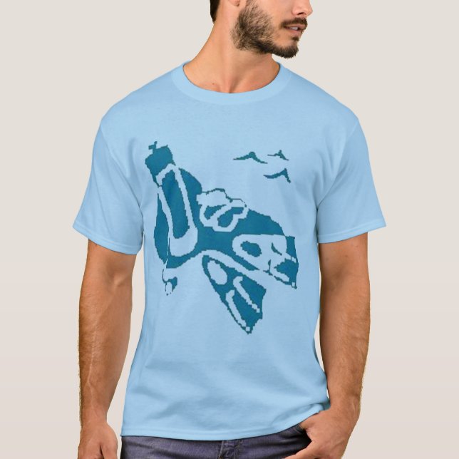 Bo & låt dyken tröja (Framsida)