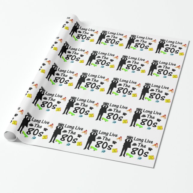 Bo Long 80-talkulturen Presentpapper (Utrullad)