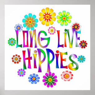 Bo Long Hippies Poster