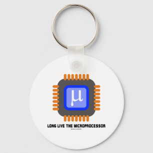Bo Long mikroprocessorn (Geekhumorn) Nyckelring