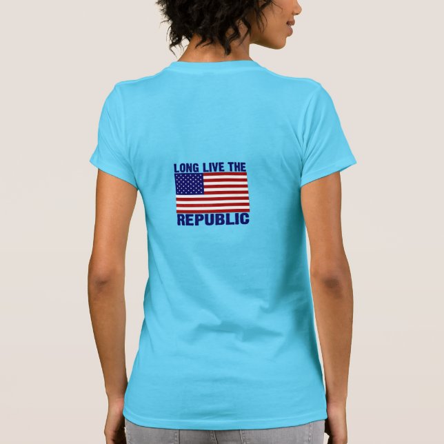 Bo Long republiken T Shirt (Baksida)