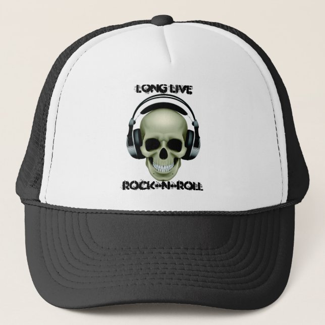 BO LONG ROCK-N-ROLL TRUCKERKEPS (Framsida)