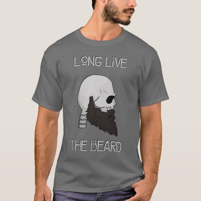 bo long skägget tee shirt (Framsida)