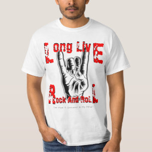Bo Long sten - och - rulle T Shirt