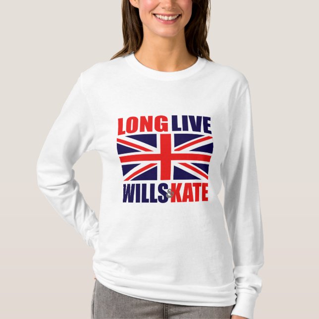 Bo Long Wills & Kate Tee Shirt (Framsida)