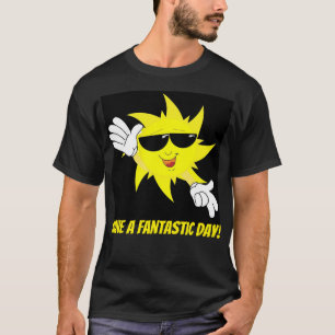 Bo lycklig, tills du dör! t shirt