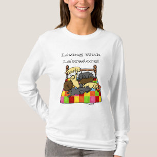 Bo med den Labradors tecknaden Tröja