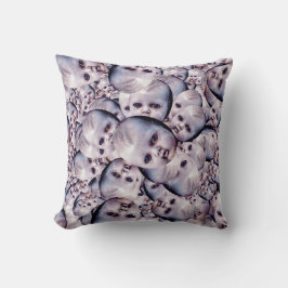 Bo mörk doll art som hemsökt kudde