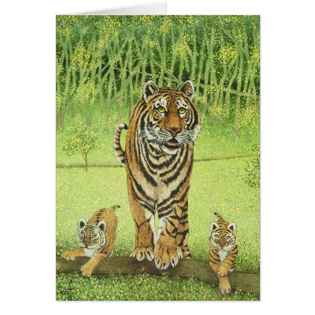 Bo och lär hälsningskort (Framsidan)