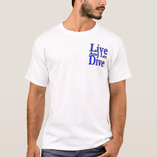 Bo och låt dyken med den San Antonio flagga T-shirt