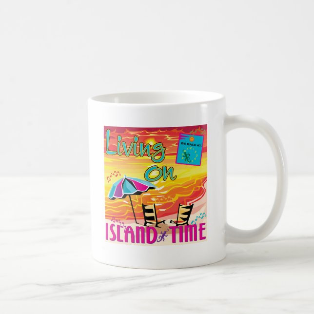 Bo på ön Time Kaffemugg (Höger)