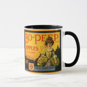 BO-PIP FÖR MUGG~-VINTAGE BRÄNNMÄRKER DEN APPLE MUGG