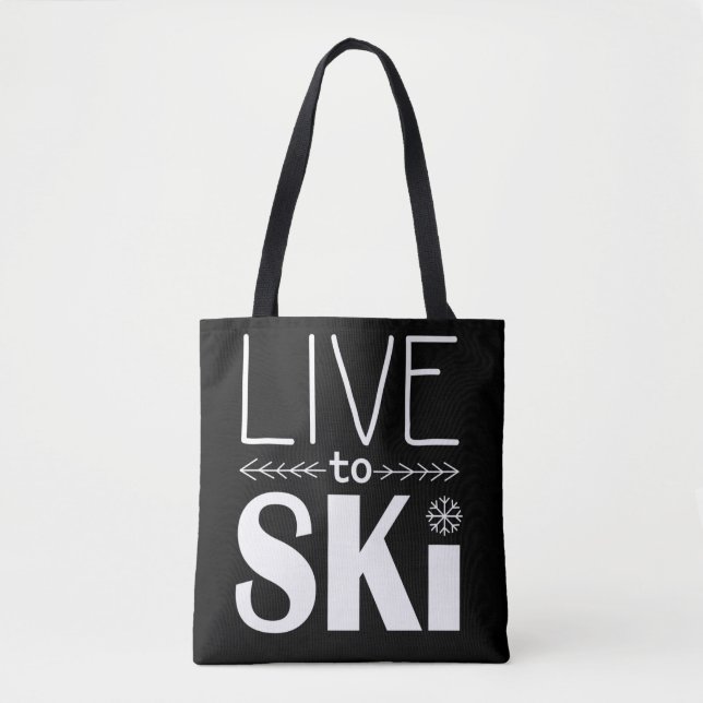 Bo till Ski hänger lös Tygkasse (Framsida)