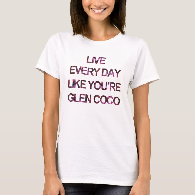 Bo varje dagnågot liknande som du är t-shirt (Framsida)