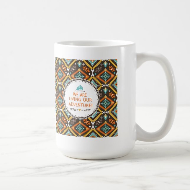 Bo vårt äventyr kaffemugg (Höger)