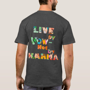 Bo vid Vow: mörka grå färg T-shirt