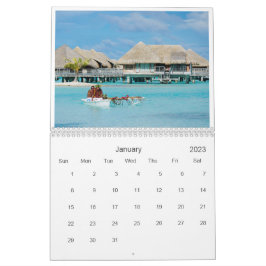Boa Bora 20XX Landskapsfoto Kalender