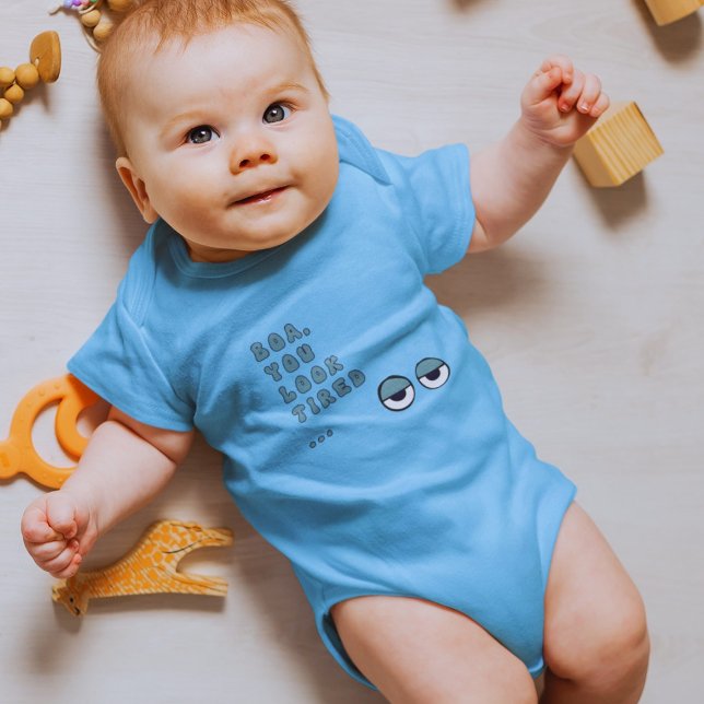 Boa, du ser trött ut.. (blå) t shirt (Skapare uppladdad)