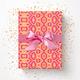 Boa Ripple in Pink and Orange Presentpapper