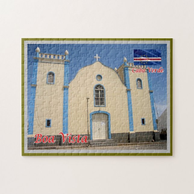Boa Vista - Igreja de Santa Isabel - Pussel (Horisontell)
