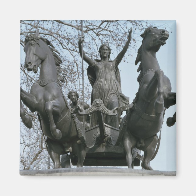 Boadicea, 1850 s (bronze) (se även 33580) magnet (Framsidan)