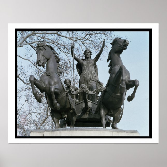 Boadicea, 1850 s (bronze) (se även 33580) poster (Framsidan)