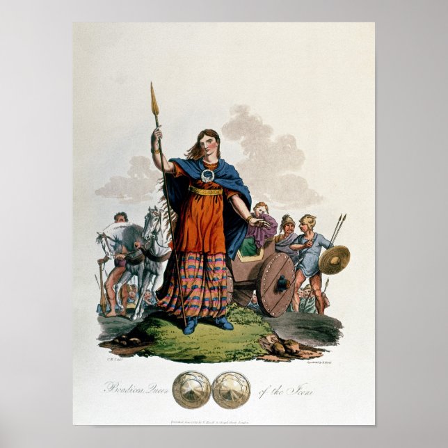 Boadicea, drottning av Iceni Poster (Framsidan)