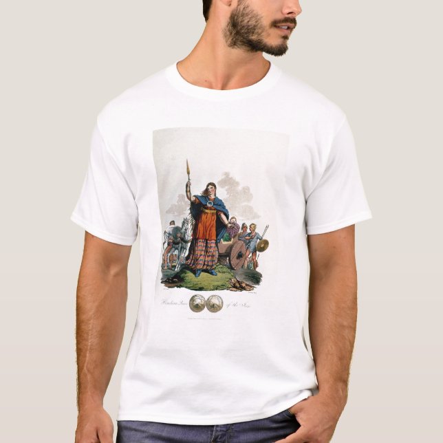 Boadicea drottning av Icenien T-shirt (Framsida)