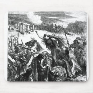 Boadicea som hetsar Icenien mot romansna Musmatta