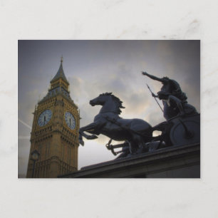 Boadicea Statue - Elizabeth Torn - vykort