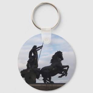 Boadicea Statue Keychain Nyckelring