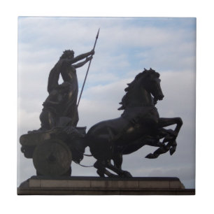 Boadicea Statue Tile Kakelplatta