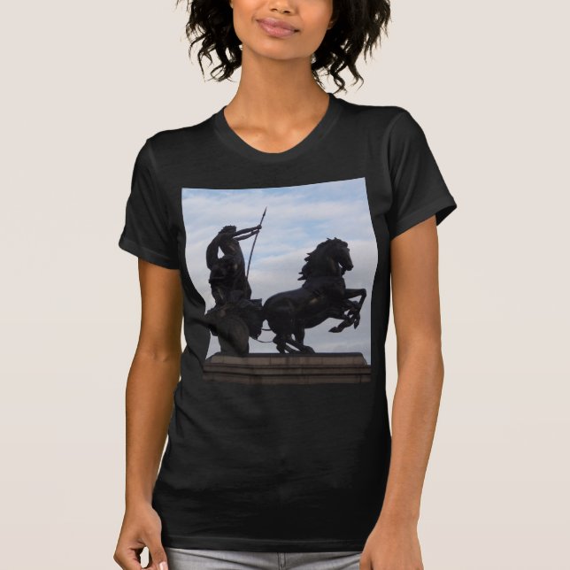 Boadicea statyT-tröja Tee Shirt (Framsida)
