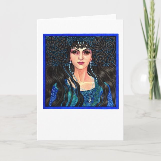 Boann hälsningkort kort (Framsida)