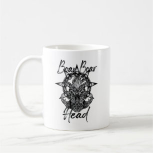 Boar Boar Head Kaffemugg