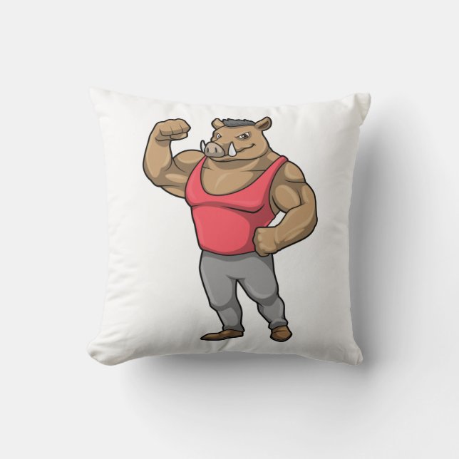 Boar Bodybuilding der Bodybuilding Muscles Kudde (Framsida)