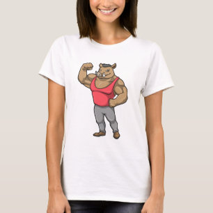 Boar Bodybuilding der Bodybuilding Muscles T Shirt